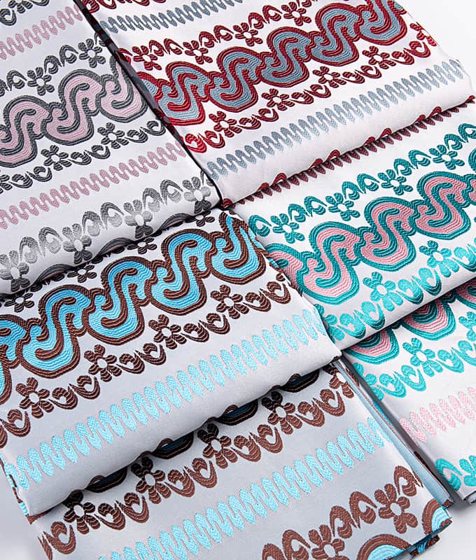 S-Shaped 3D Textured Polyester Jacquard Fabric for Sarong