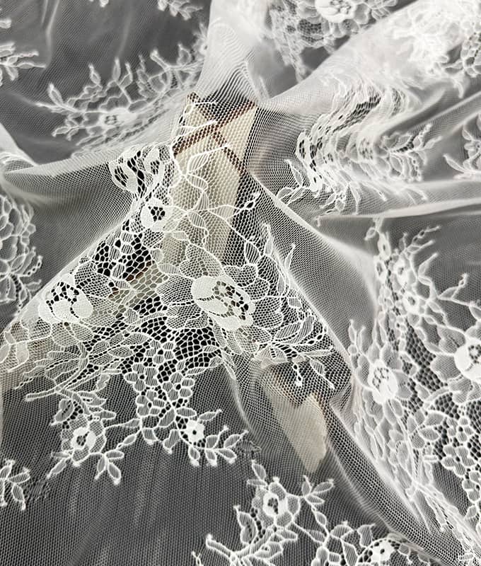 French Bouquet Lace Fabric